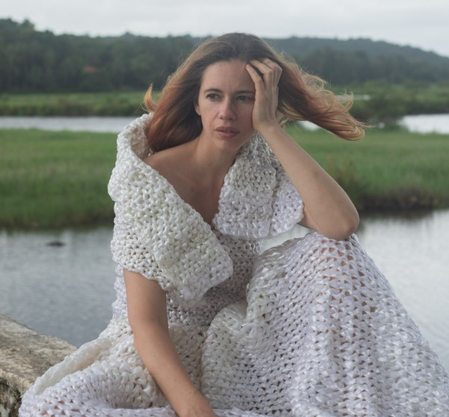 Kalki Koechlin ditches fabric as she dons dress made from plastic bags Kalki Koechlin ditches fabric as she dons dress made from plastic bags