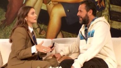 Adam Sandler reveals Drew Barrymore had real reactions to his songs in their films Adam Sandler reveals Drew Barrymore had real reactions to his songs in their films