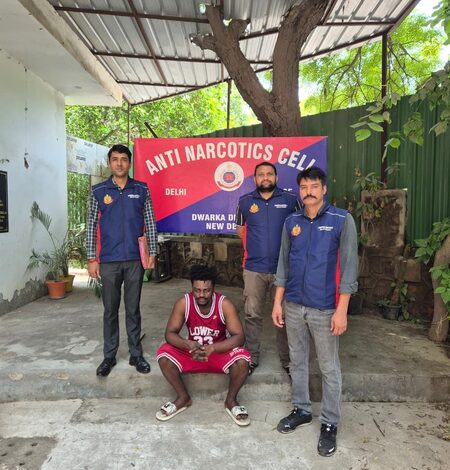 Delhi Police arrest Nigerian national with 8.43 grams of amphetamine Delhi Police arrest Nigerian national with 8.43 grams of amphetamine