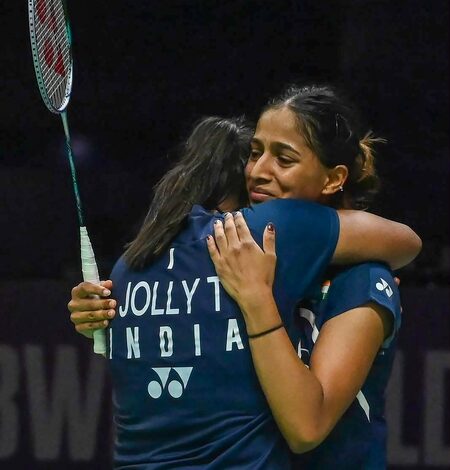 BWF World C’ships: Treesa-Gayatri stuns world No. 4 Chinese to secure India’s first medal in women’s doubles since 2011 BWF World C’ships: Treesa-Gayatri stuns world No. 4 Chinese to secure India’s first medal in women’s doubles since 2011
