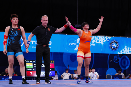Kajal secures back-to-back gold to headline India’s haul at U20 Wrestling Worlds