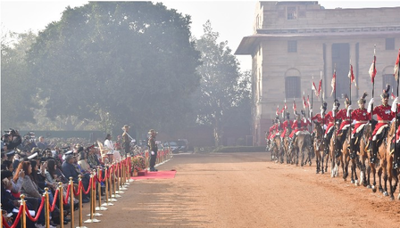 No change of guard ceremony at Rashtrapati Bhavan tomorrow: Official No change of guard ceremony at Rashtrapati Bhavan tomorrow: Official