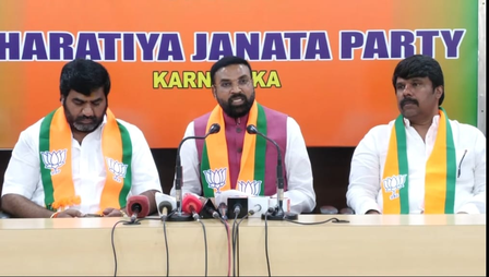 Karnataka BJP links Nehru-era Jeep scandal to Valmiki case; challenges Minister Nagendra to swear on Ramayana Karnataka BJP links Nehru-era Jeep scandal to Valmiki case; challenges Minister Nagendra to swear on Ramayana