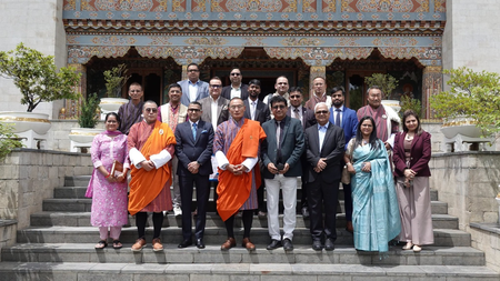 Indian delegation calls on Bhutan PM, discusses strengthening healthcare cooperation