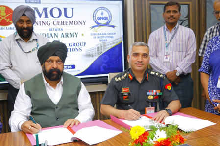 Army signs fee rebate MoU with Karnataka educational group to help soldiers’ wards Army signs fee rebate MoU with Karnataka educational group to help soldiers’ wards