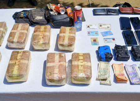 Narcotics worth over Rs 27 crore seized in Manipur, six held Narcotics worth over Rs 27 crore seized in Manipur, six held