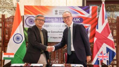 India-UK review defence industrial cooperation and ten-year road map