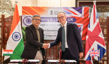 India-UK review defence industrial cooperation and ten-year road map