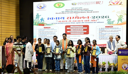 Delhi: Kapil Mishra calls for family, protection, dignity for children at ‘Swanath Sammelan-2026’ Delhi: Kapil Mishra calls for family, protection, dignity for children at ‘Swanath Sammelan-2026’
