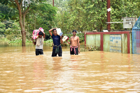 Low-Pressure keeps Odisha on edge; State govt on high alert as rivers swell Low-Pressure keeps Odisha on edge; State govt on high alert as rivers swell