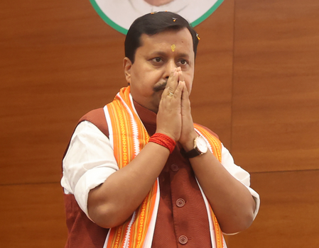 BJP chief chairs meeting of new office-bearers to deliberate roadmap for ‘Seva Sankalp Abhiyan’ BJP chief chairs meeting of new office-bearers to deliberate roadmap for ‘Seva Sankalp Abhiyan’