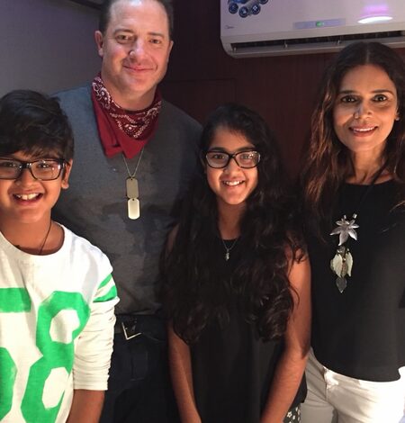 Ronit Bose Roy recalls working with Brendan Fraser, shares picture of Hollywood star with wife, kids Ronit Bose Roy recalls working with Brendan Fraser, shares picture of Hollywood star with wife, kids