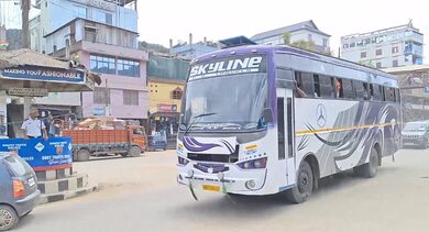 Inter-state bus services on Imphal-Dimapur-Guwahati route continue smoothly for second day
