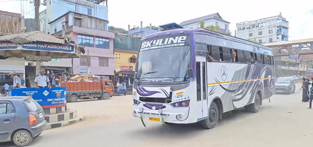 Inter-state bus services on Imphal-Dimapur-Guwahati route continue smoothly for second day Inter-state bus services on Imphal-Dimapur-Guwahati route continue smoothly for second day