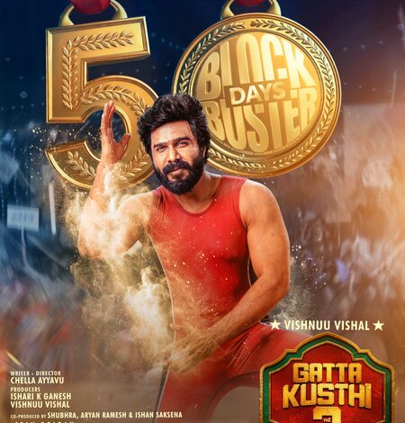 Vishnu Vishal pens note of gratitude as ‘Gatta Kusthi 2’ completes 50 days! Vishnu Vishal pens note of gratitude as ‘Gatta Kusthi 2’ completes 50 days!
