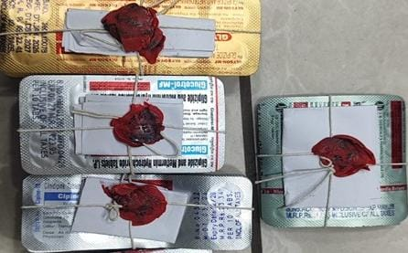 1,250 suspected fake Nicardia tablets seized in Gujarat 1,250 suspected fake Nicardia tablets seized in Gujarat