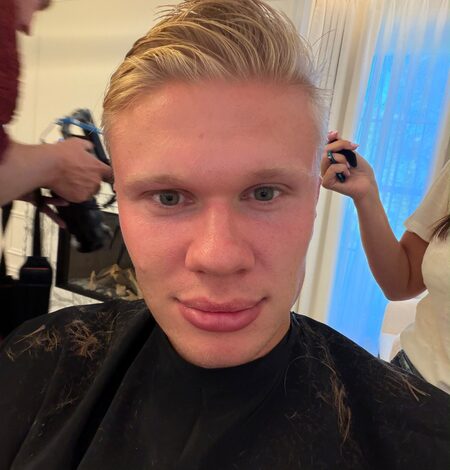 Erling Haaland unveils new look after trimming hair ahead of Premier League clash