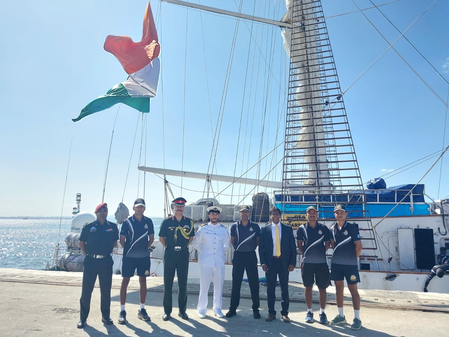 INS Sudarshini arrives in Lisbon, carrying message of friendship INS Sudarshini arrives in Lisbon, carrying message of friendship