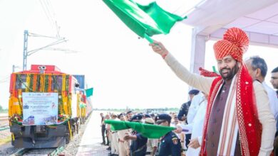 Freight train will usher economic momentum, says Haryana CM Freight train will usher economic momentum, says Haryana CM