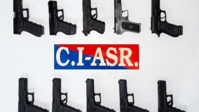 Arms smuggling network busted in Punjab; 10 sophisticated pistols recovered Arms smuggling network busted in Punjab; 10 sophisticated pistols recovered