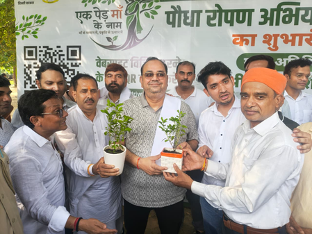 50 lakh out of targeted 70 lakh saplings already planted in Delhi: Minister Pankaj Kumar Singh 50 lakh out of targeted 70 lakh saplings already planted in Delhi: Minister Pankaj Kumar Singh