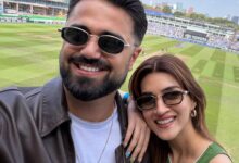 Kriti Sanon captures fond memory with rumoured beau Kabir Bahia from the cricket ground