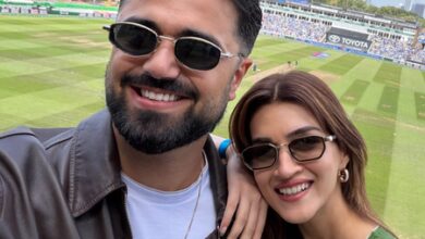Kriti Sanon captures fond memory with rumoured beau Kabir Bahia from the cricket ground
