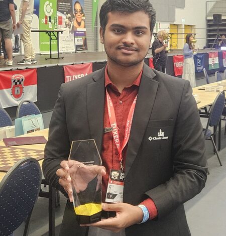 Chess: India’s GM Pranesh M wins Kanizsa Open title in Hungary