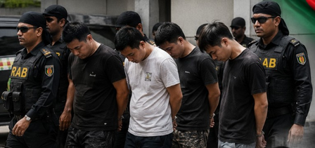 Chinese nationals arrested in Bangladesh for running organised crime network Chinese nationals arrested in Bangladesh for running organised crime network