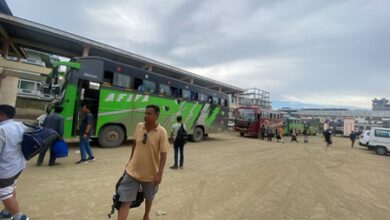 Inter-state bus services between Manipur, Nagaland, Assam continue for third day Inter-state bus services between Manipur, Nagaland, Assam continue for third day