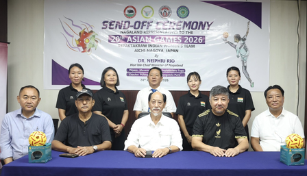 Nagaland working to build sports ecosystem, tap employment potential: CM Rio Nagaland working to build sports ecosystem, tap employment potential: CM Rio