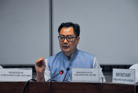 Kiren Rijiju hits back at Rahul Gandhi’s ‘smash patriarchy’ remark Kiren Rijiju hits back at Rahul Gandhi’s ‘smash patriarchy’ remark