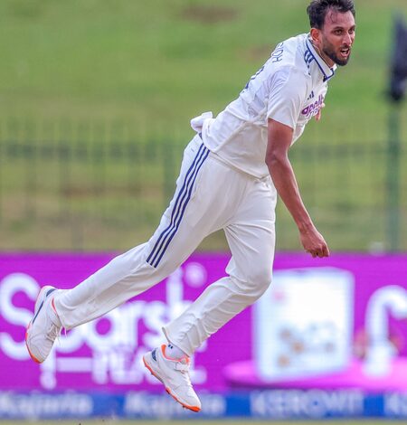 2nd Test: ‘Aggression can come out in different ways,’ says Prasidh as India look to press SL 2nd Test: ‘Aggression can come out in different ways,’ says Prasidh as India look to press SL