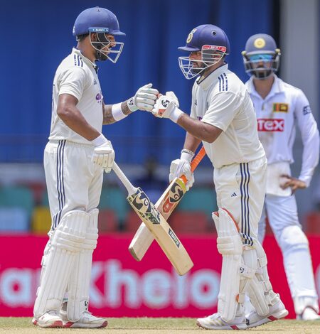 2nd Test: Pant, Jurel smash rollicking fifties, propel India to 419/6 against Sri Lanka 2nd Test: Pant, Jurel smash rollicking fifties, propel India to 419/6 against Sri Lanka