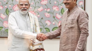 PM Modi meets Gujarat Assembly Speaker; talks cover agriculture, dairy and cooperation PM Modi meets Gujarat Assembly Speaker; talks cover agriculture, dairy and cooperation