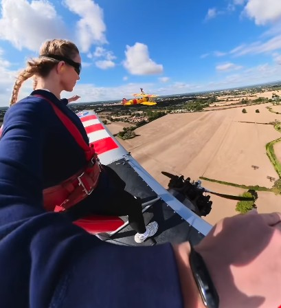 Sydney Sweeney takes on Tom Cruise with death-defying Airplane stunt Sydney Sweeney takes on Tom Cruise with death-defying Airplane stunt