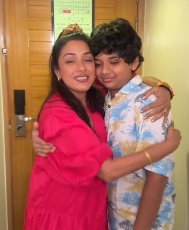 Rupali Ganguly to son Rudransh on 13th b’day: Thank you for choosing me as your mother
