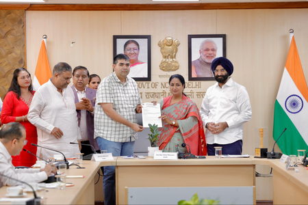 Delhi CM assures balance between green curbs, construction sector’s needs