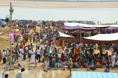 Andhra: 10 crore devotees expected at Godavari Pushkaram next year Andhra: 10 crore devotees expected at Godavari Pushkaram next year