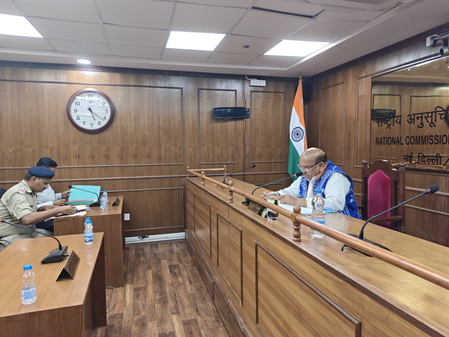 NCST issues notice to J&K govt on sexual assault, murder of Gujjar child NCST issues notice to J&K govt on sexual assault, murder of Gujjar child