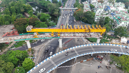 Kolkata Metro Pink Line: People await timely completion after KMC NOC Kolkata Metro Pink Line: People await timely completion after KMC NOC