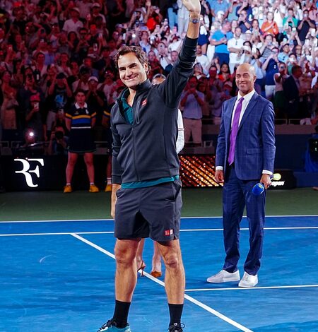 ‘It’s great to be back in New York’: Federer returns to US Open for memorable exhibition night ‘It’s great to be back in New York’: Federer returns to US Open for memorable exhibition night