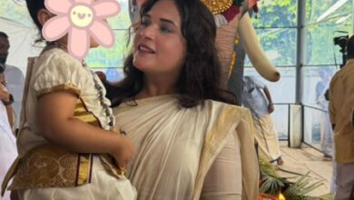 Richa Chadha: Got a special Onam dress made for Zuneyra to be dressed for the occasion Richa Chadha: Got a special Onam dress made for Zuneyra to be dressed for the occasion