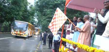 CM Yogi launches lifetime free bus travel scheme for women above 60 in UP; named after Ahilyabai Holkar CM Yogi launches lifetime free bus travel scheme for women above 60 in UP; named after Ahilyabai Holkar