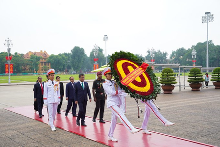 MoS Pabitra Margherita pays tribute to Vietnam’s founding father Ho Chi Minh in Hanoi