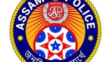 Assam Police personnel’s car gutted near Meghalaya border Assam Police personnel’s car gutted near Meghalaya border