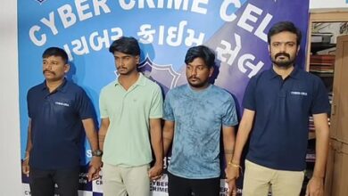 Two Maha men held by Gujarat Police over Instagram share market scam; bank account linked to Rs 40.48 cr fraud Two Maha men held by Gujarat Police over Instagram share market scam; bank account linked to Rs 40.48 cr fraud