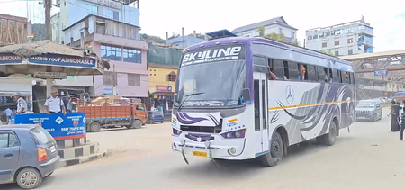 Inter-state bus services on Imphal-Dimapur-Guwahati route continue smoothly for 5th day Inter-state bus services on Imphal-Dimapur-Guwahati route continue smoothly for 5th day