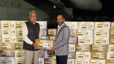 India hands over 10‑tonne flood relief aid to Nepal