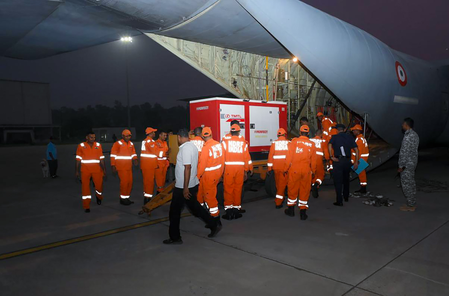 First responder India dispatches 10 tonnes of relief materials and essential medicines to Nepal